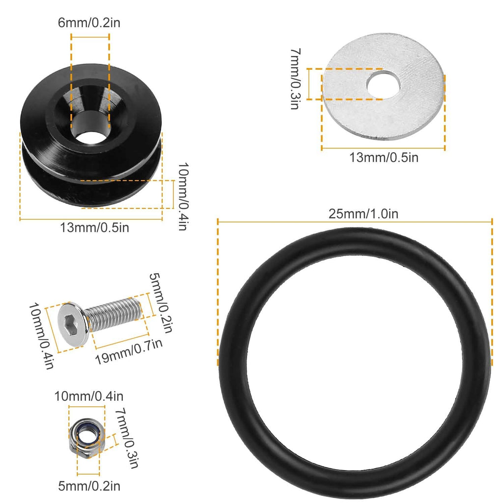 5-Set: Car Quick Release Bumper Fasteners by DailySale