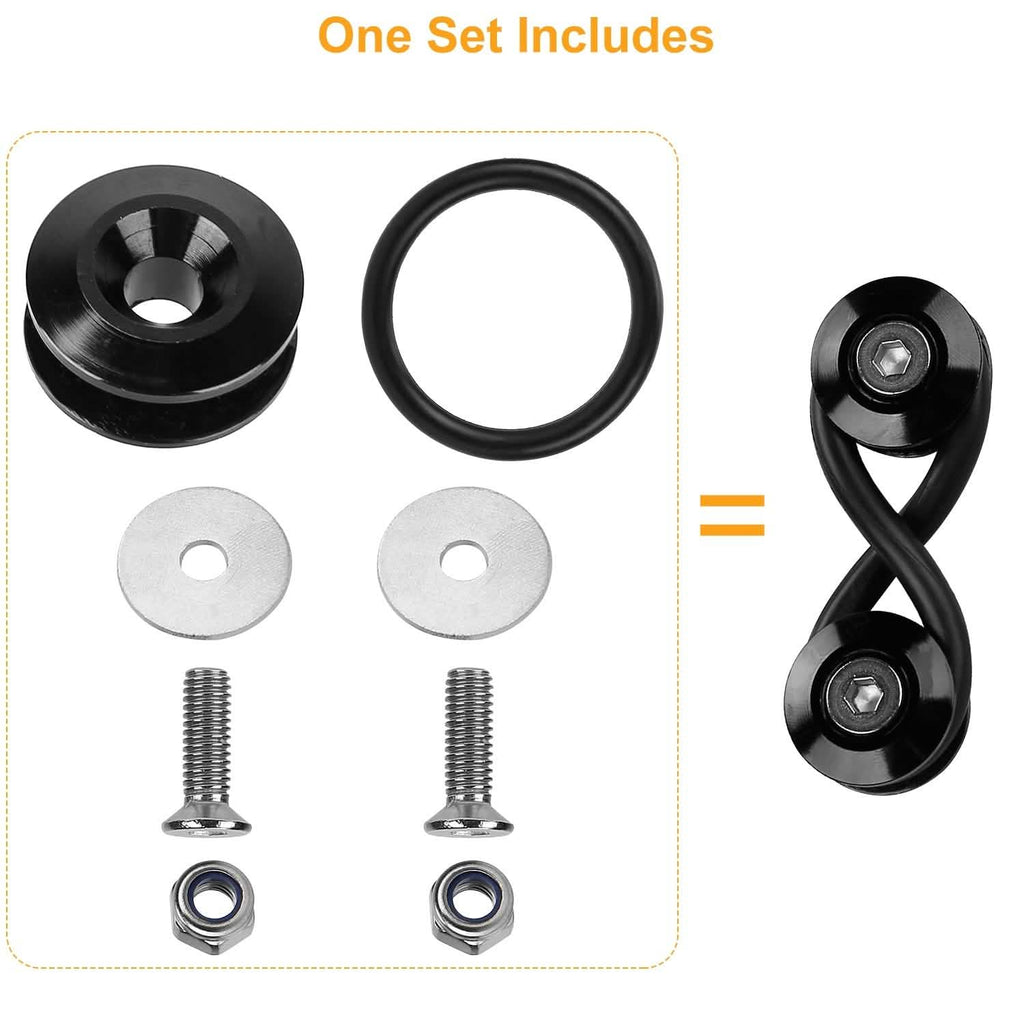 5-Set: Car Quick Release Bumper Fasteners by DailySale