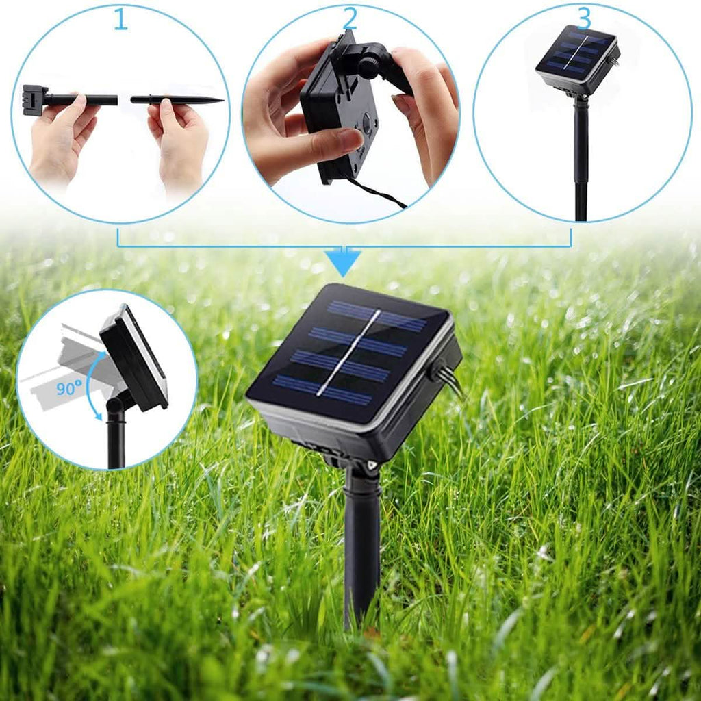 50 LED Fairy Flower Blossom Solar String Lights by DailySale