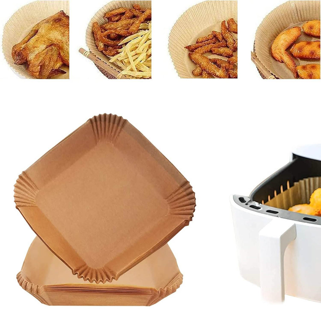 50-Pieces: Air Fryer Disposable Paper Liners by DailySale