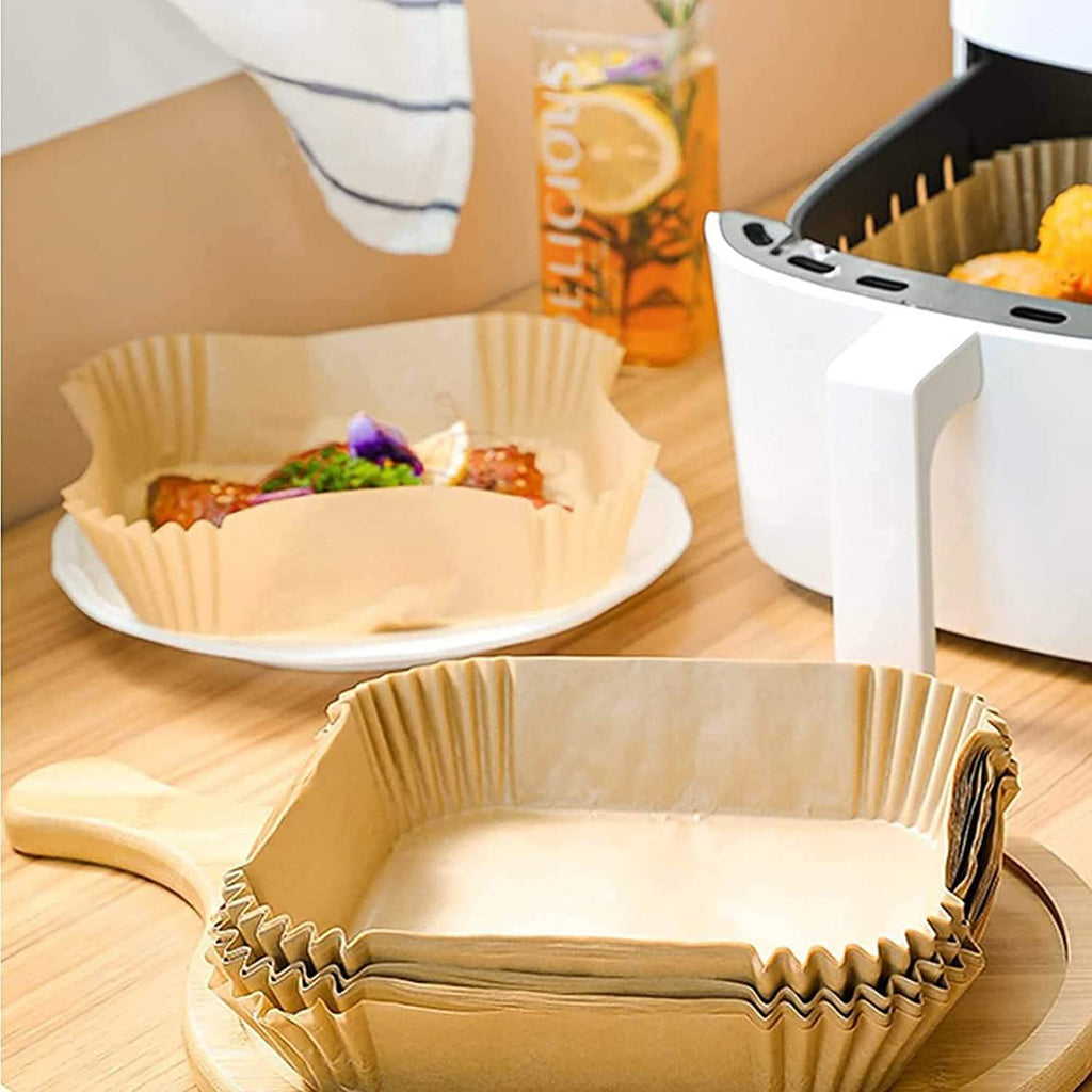 50-Pieces: Air Fryer Disposable Paper Liners by DailySale