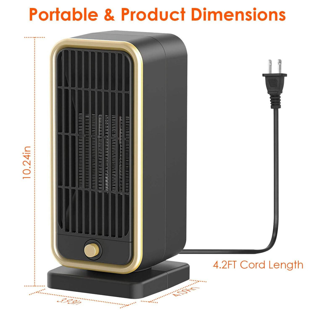 500W Portable Electric Heater by DailySale