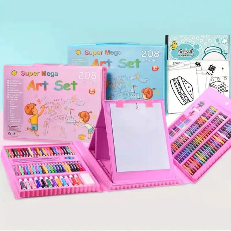 208pcs Extra Large All-in-One Art Supplies Set by DailySale