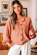 Parker Button Front Dolman Sleeve Sweater Cardigan - Goddess Imports Marketplace