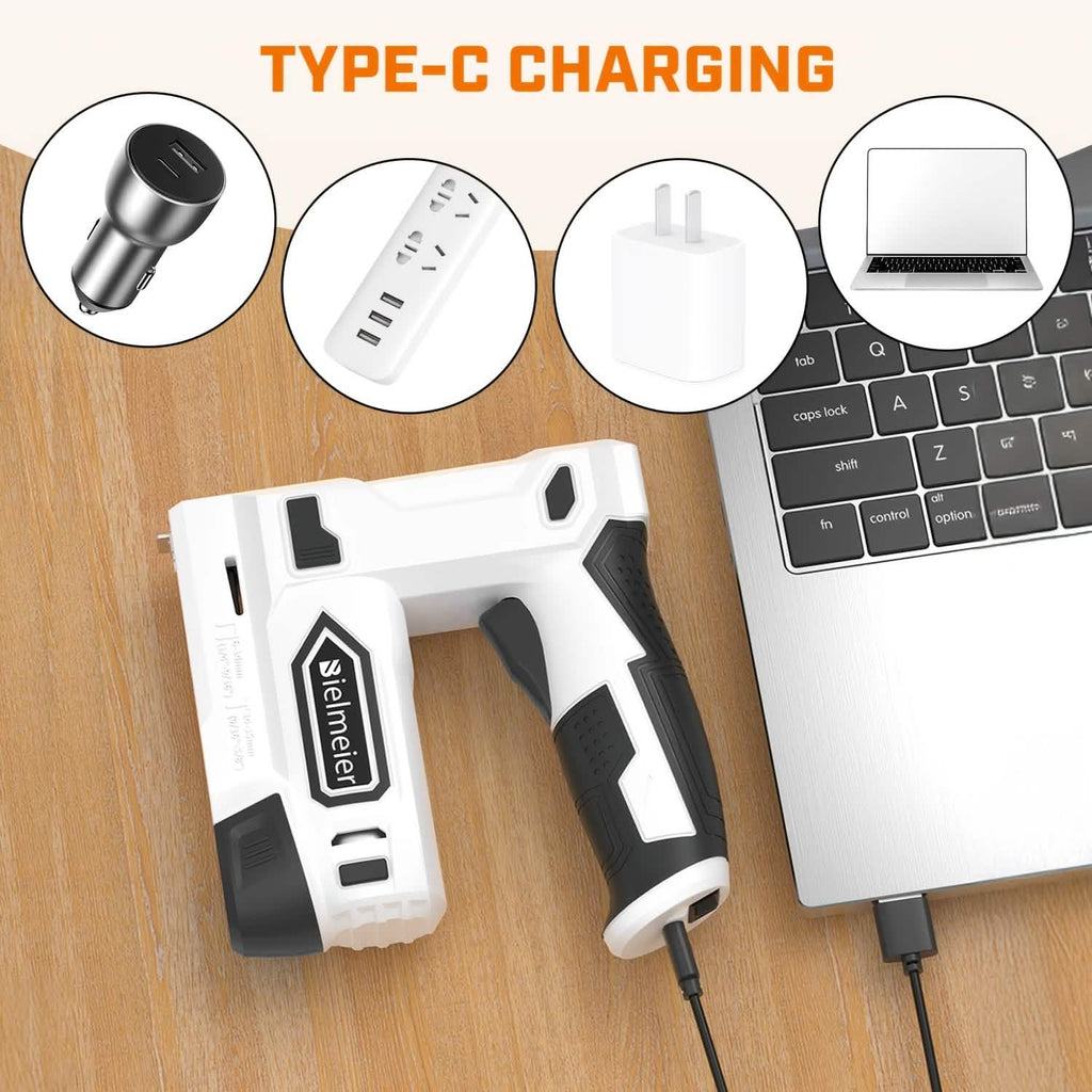 Bielmeier 20V Cordless 2-in-1 Stapler & Brad Nailer by DailySale
