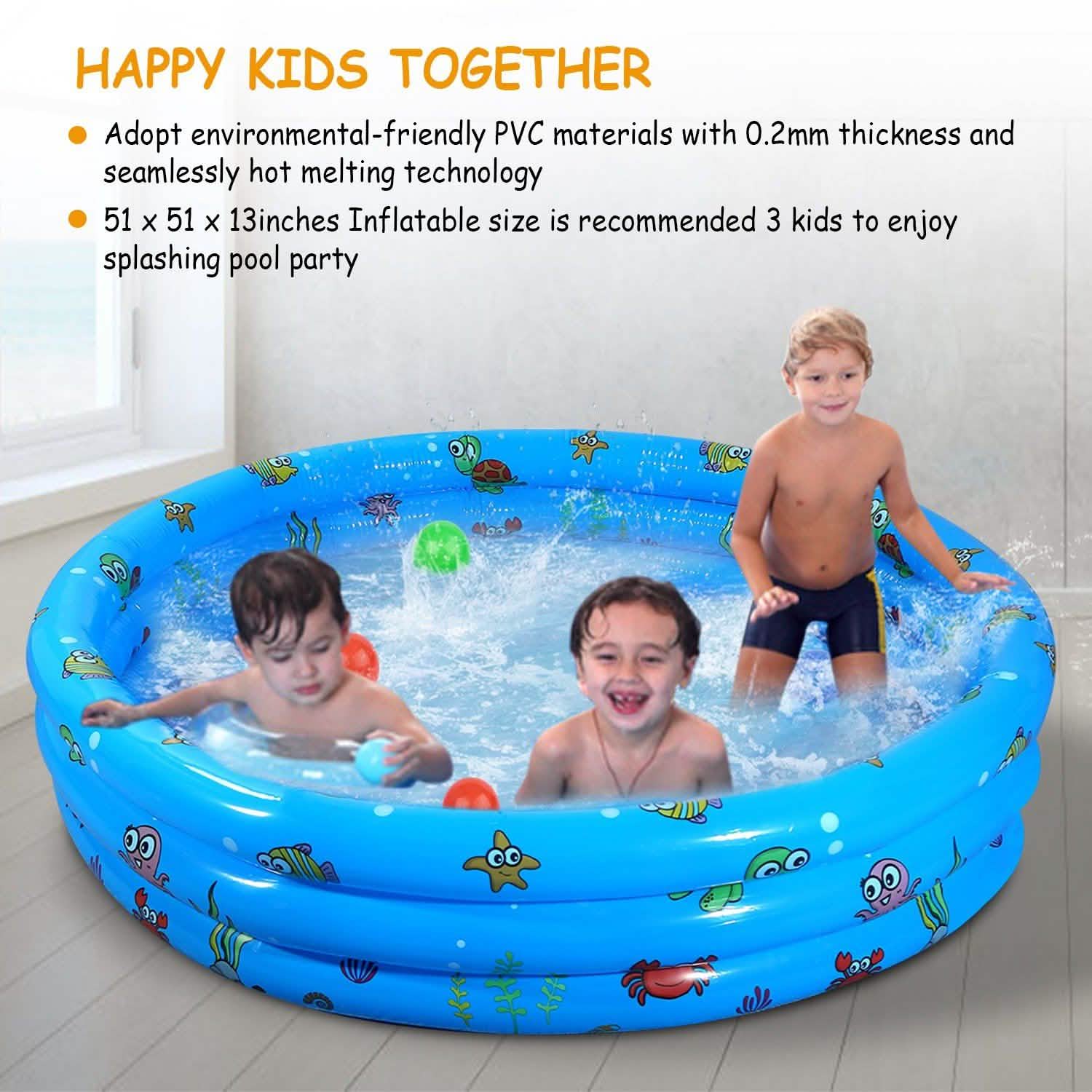51x13" Inflatable Swimming Pool by DailySale