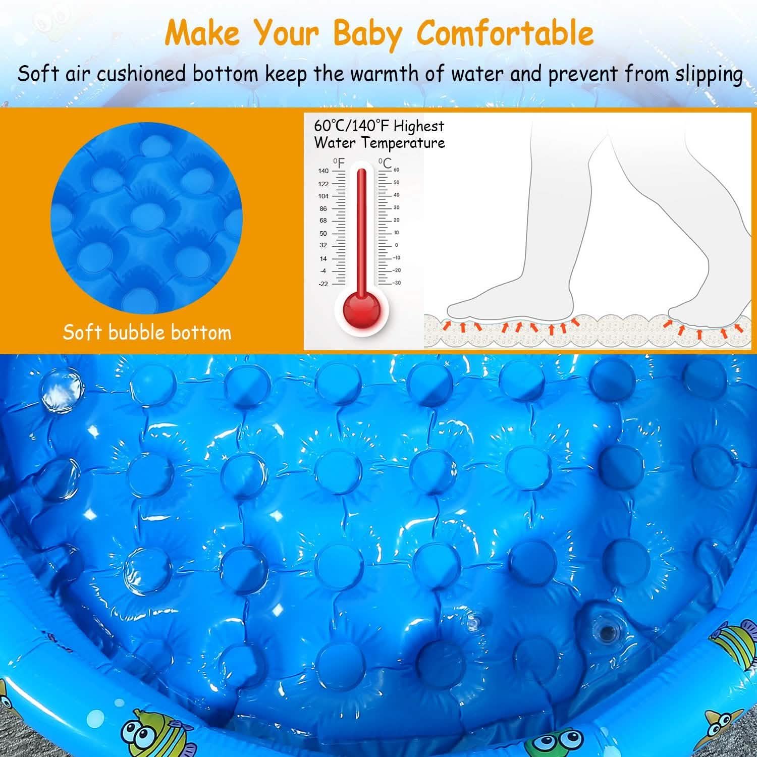 51x13" Inflatable Swimming Pool by DailySale