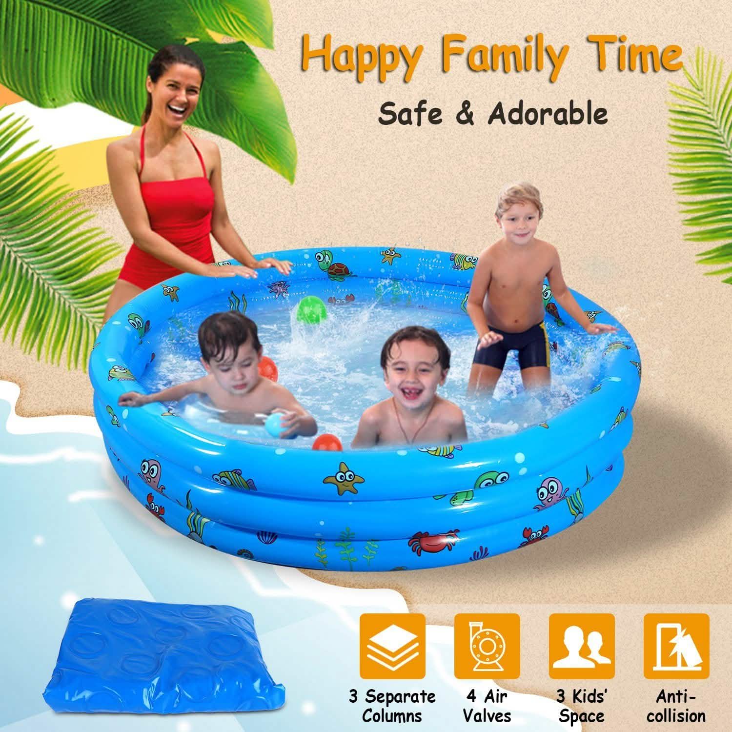 51x13" Inflatable Swimming Pool by DailySale