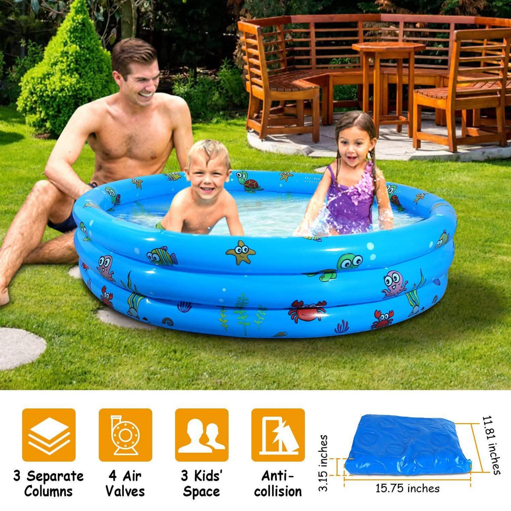 51x13" Inflatable Swimming Pool by DailySale