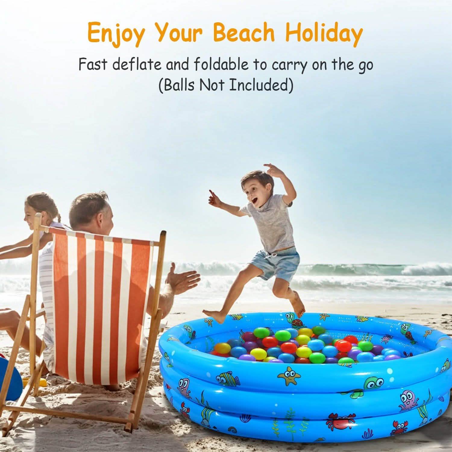 51x13" Inflatable Swimming Pool by DailySale
