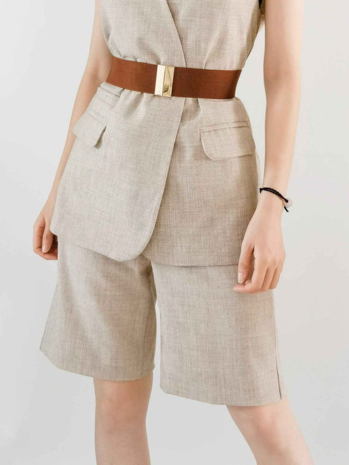 Alloy Buckle Elastic Belt by Wild and Free Boutique