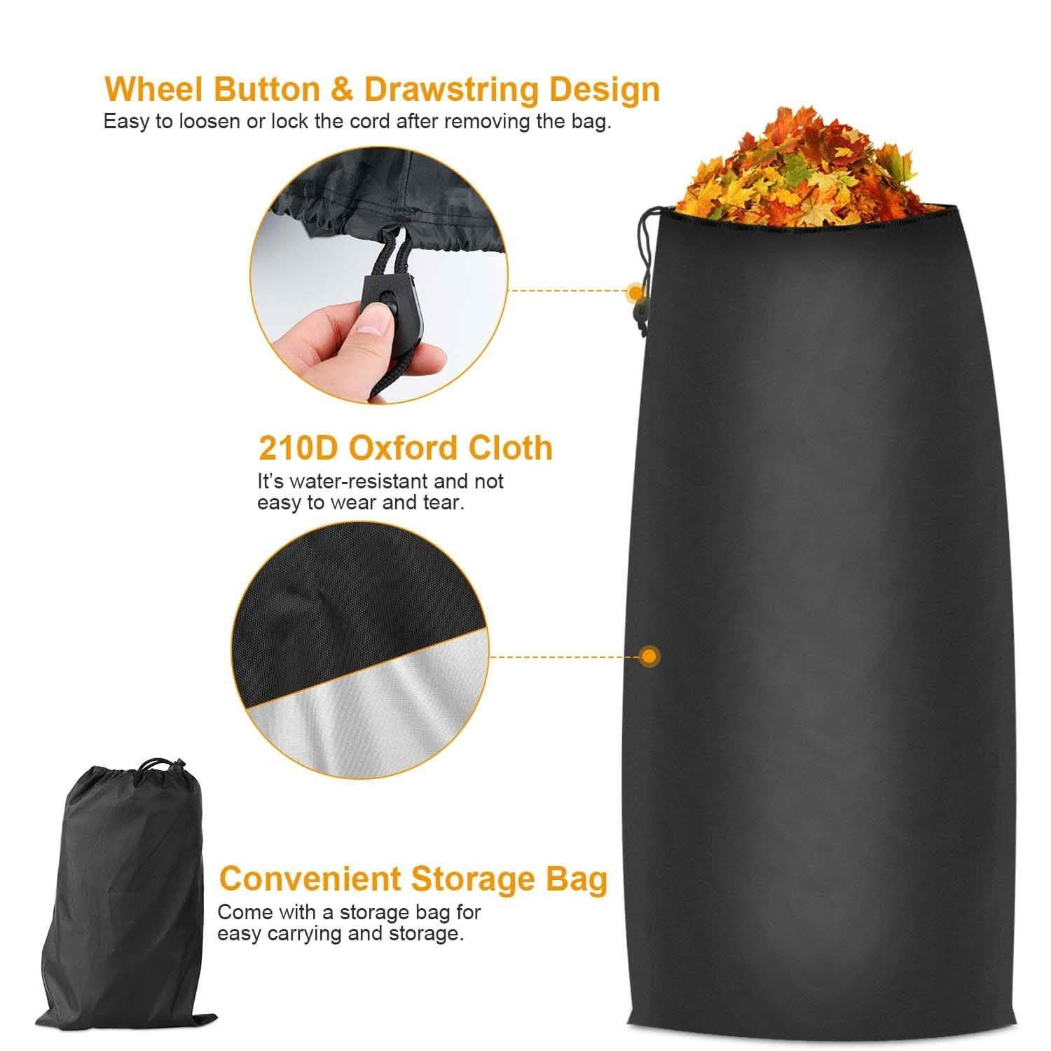 54 Cubic Lawn Tractor Leaf Bag by DailySale