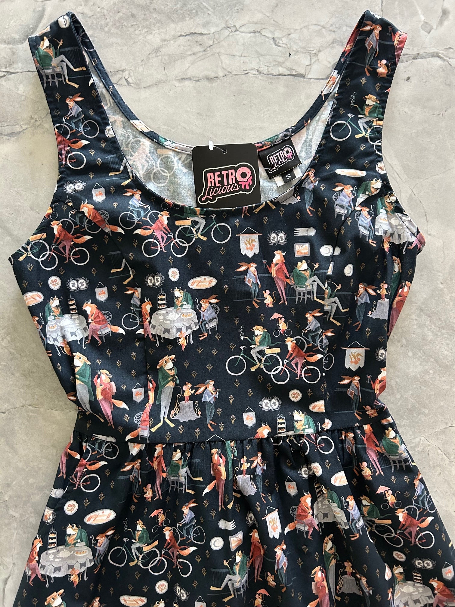 Dapper Fit & Flare Dress - XS only