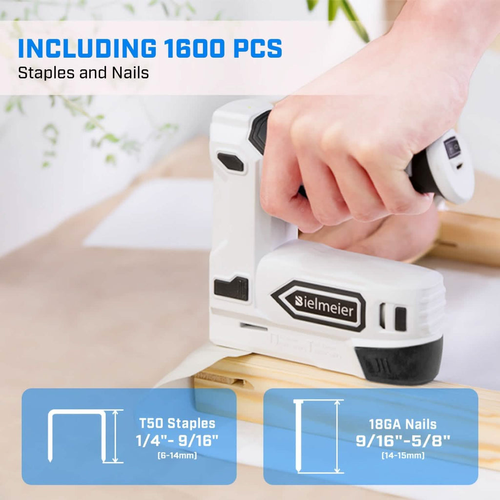 Bielmeier 20V Cordless 2-in-1 Stapler & Brad Nailer by DailySale