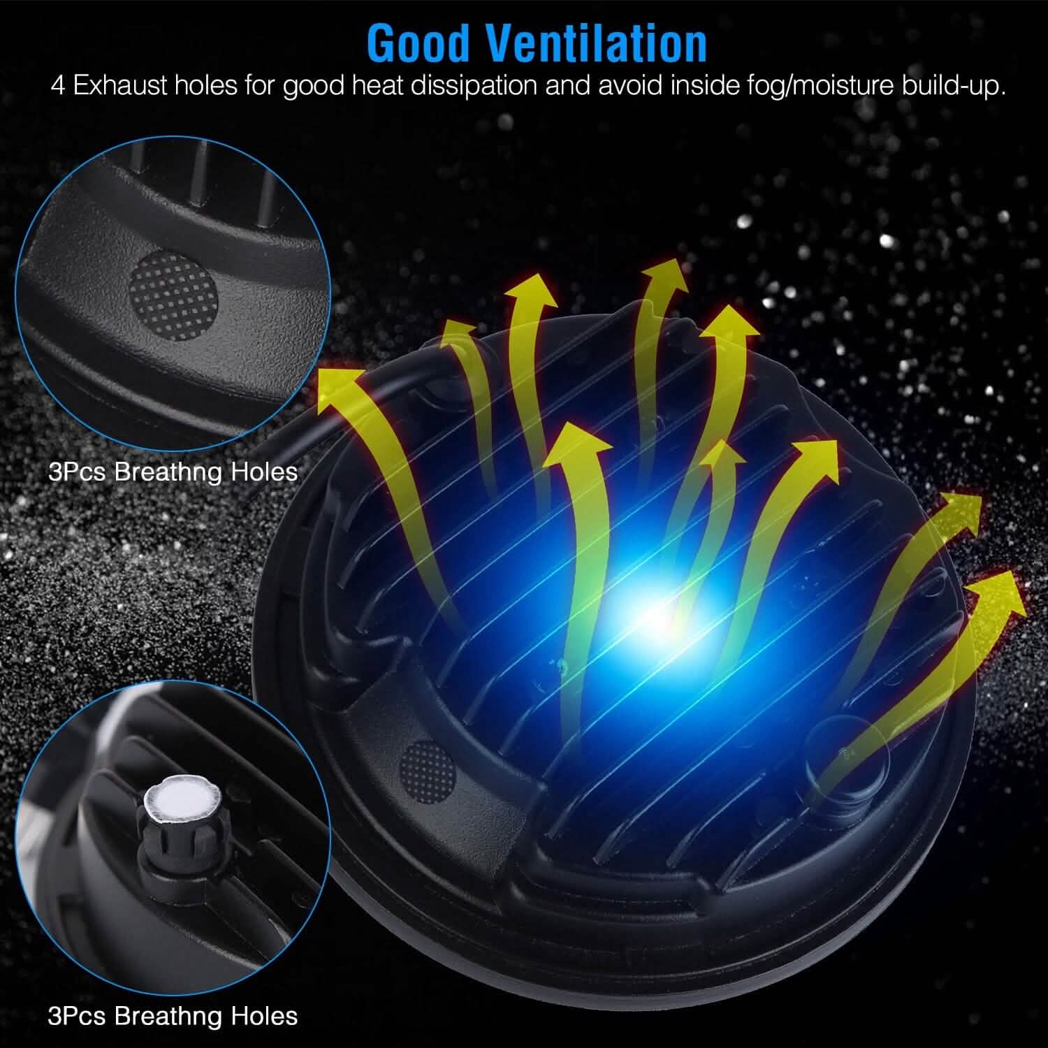 5.75-Inch LED Motorcycle Headlight by DailySale