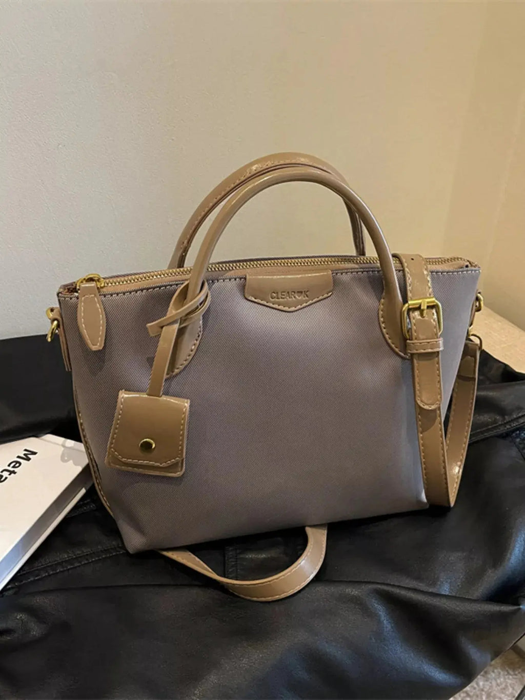 Top Handle Crossbody Bag