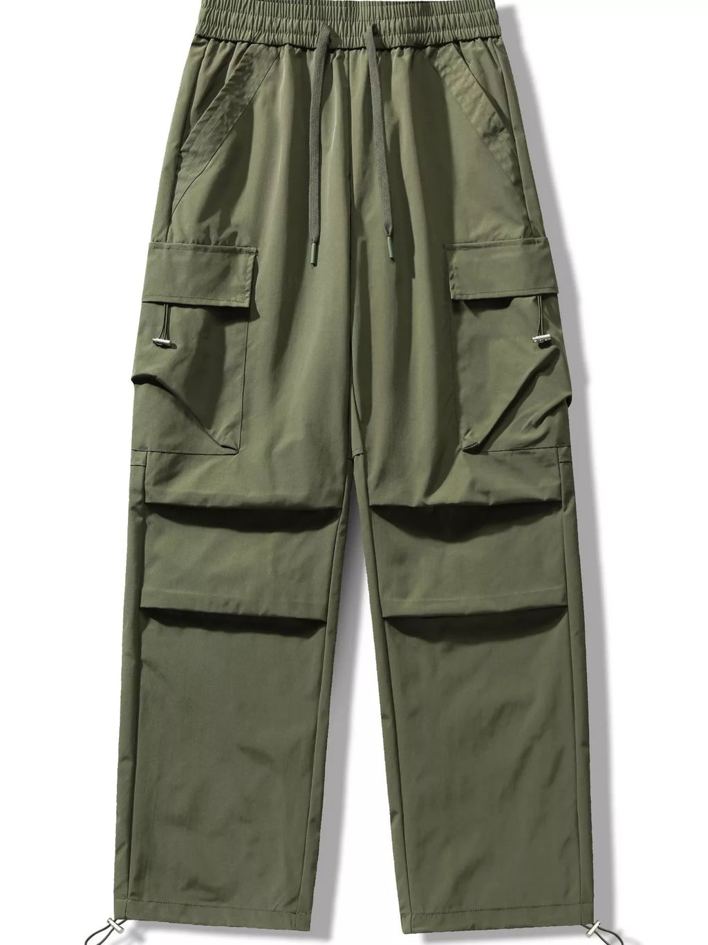 Men's Plus Size Multi-Pocket Cargo Waterproof Pants