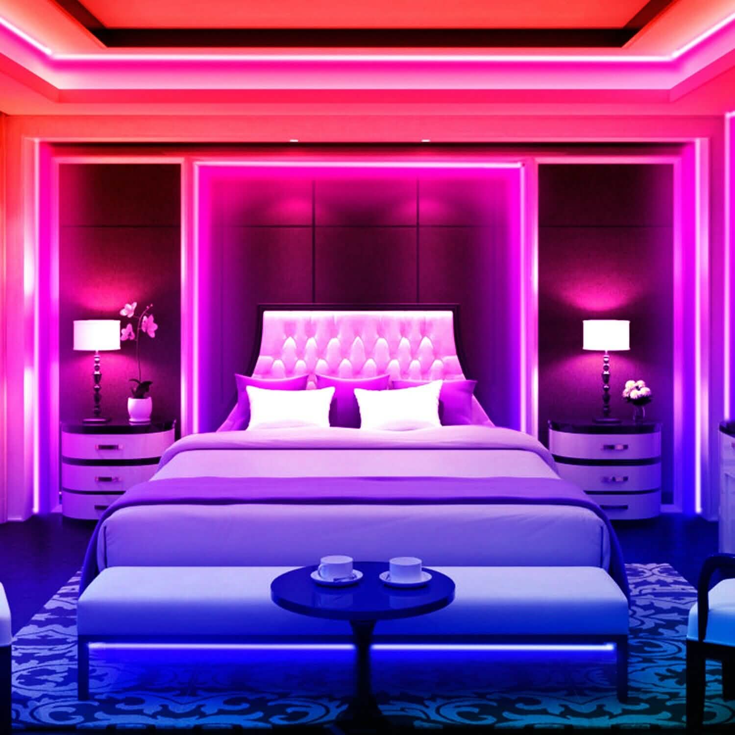 5M LED Strip Light 5050 SMD RGB Waterproof Smart WIFI IR APP Controller by DailySale