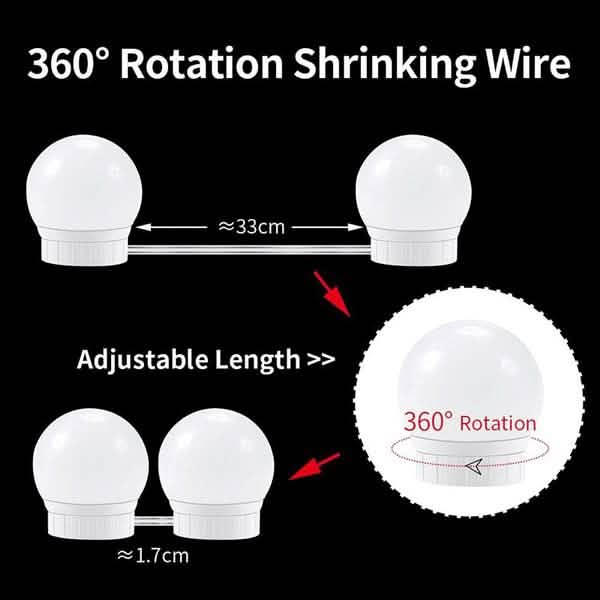 5V USB Power Vanity Lights by DailySale