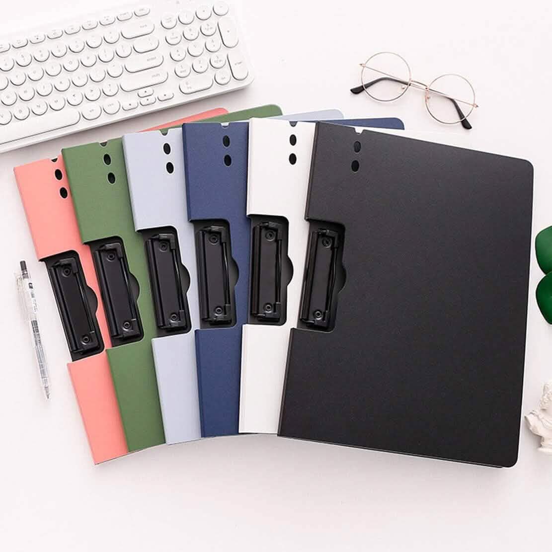 6-Pack: A4 Binder Punchless with Spring Action Clamp by DailySale