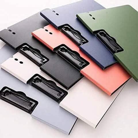 6-Pack: A4 Binder Punchless with Spring Action Clamp by DailySale