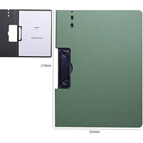 6-Pack: A4 Binder Punchless with Spring Action Clamp by DailySale