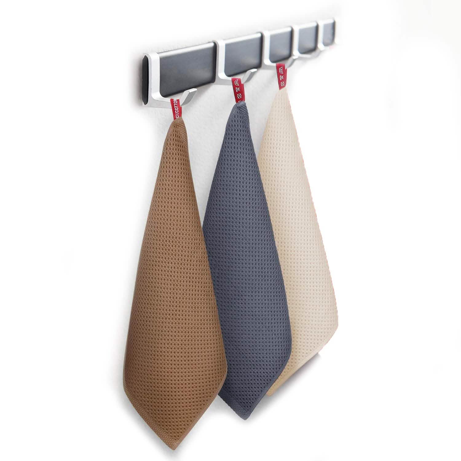 6-Pack: Cotton Waffle Woven Kitchen Towel by DailySale
