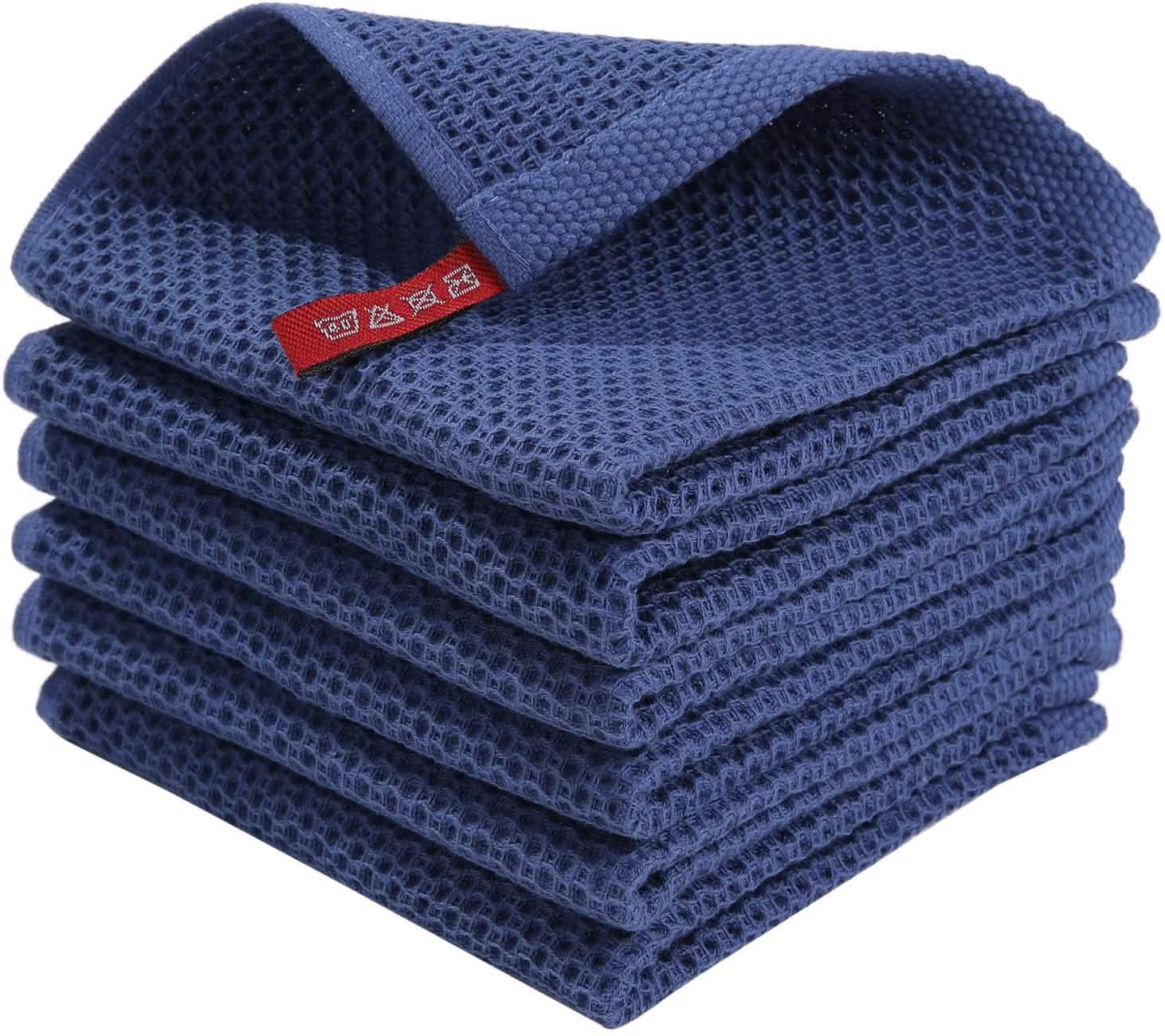 6-Pack: Cotton Waffle Woven Kitchen Towel by DailySale