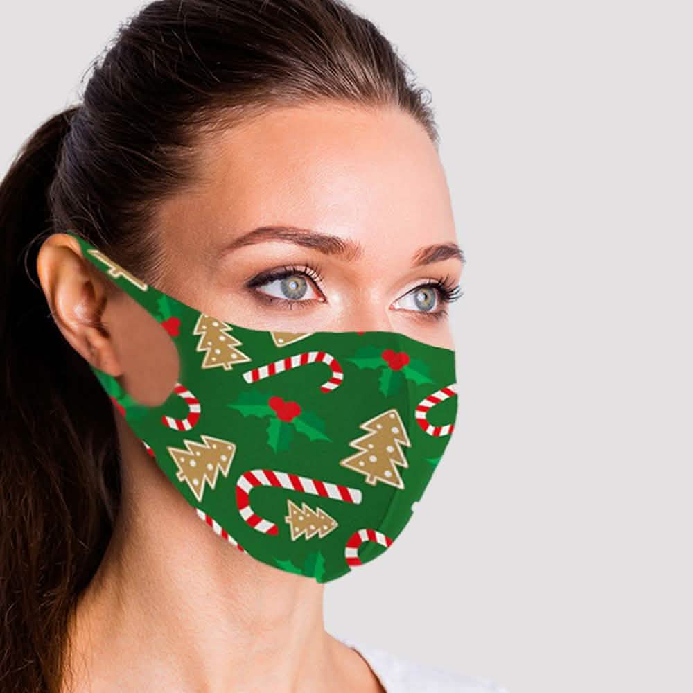 6-Pack: Fun Designed Holiday Themed Reusable Face Masks by DailySale