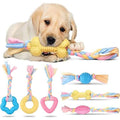 6-Pack: Puppy Teething Chew Toys with Interactive Ropes by DailySale