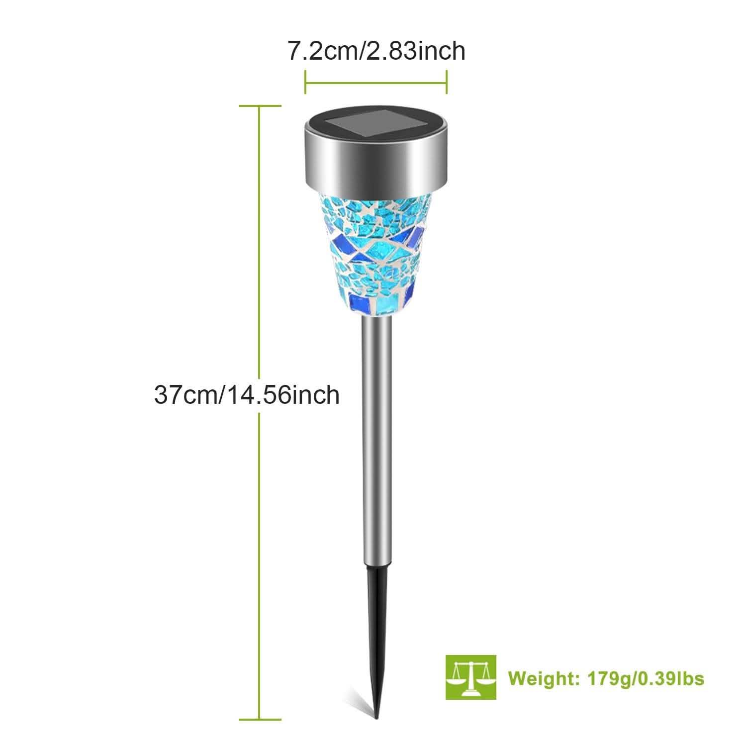 6-Pack: Solar Garden Lights IP44 Water Resistant by DailySale