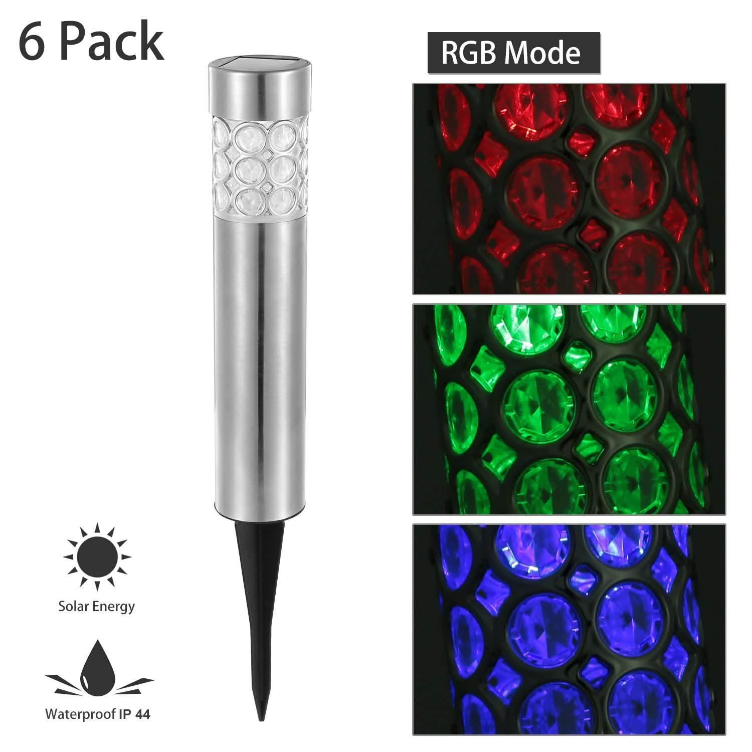 6-Pack: Solarek Outdoor Solar Light by DailySale