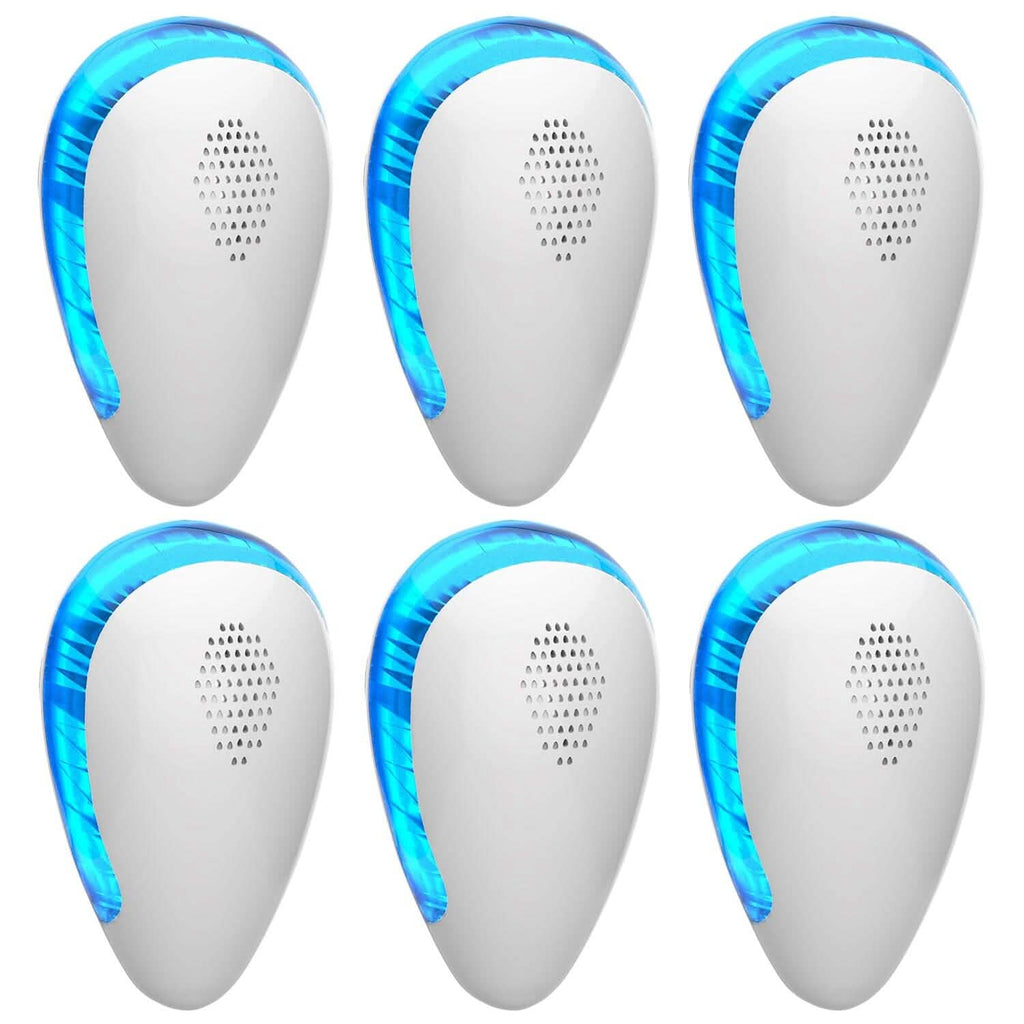 6-Pack: Ultrasonic Pest Repeller Indoor Plug in Bug Repellent by DailySale