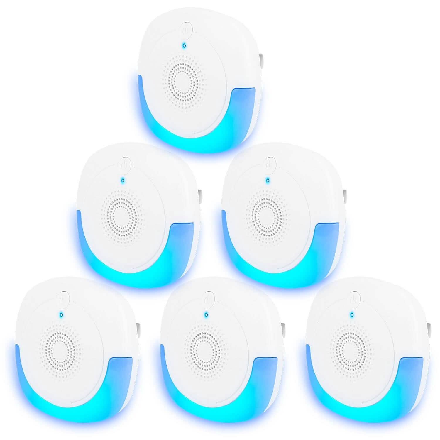 6-Pack: Ultrasonic Pest Repellers Plug-In Indoor Pest Control Mouse Repellent by DailySale
