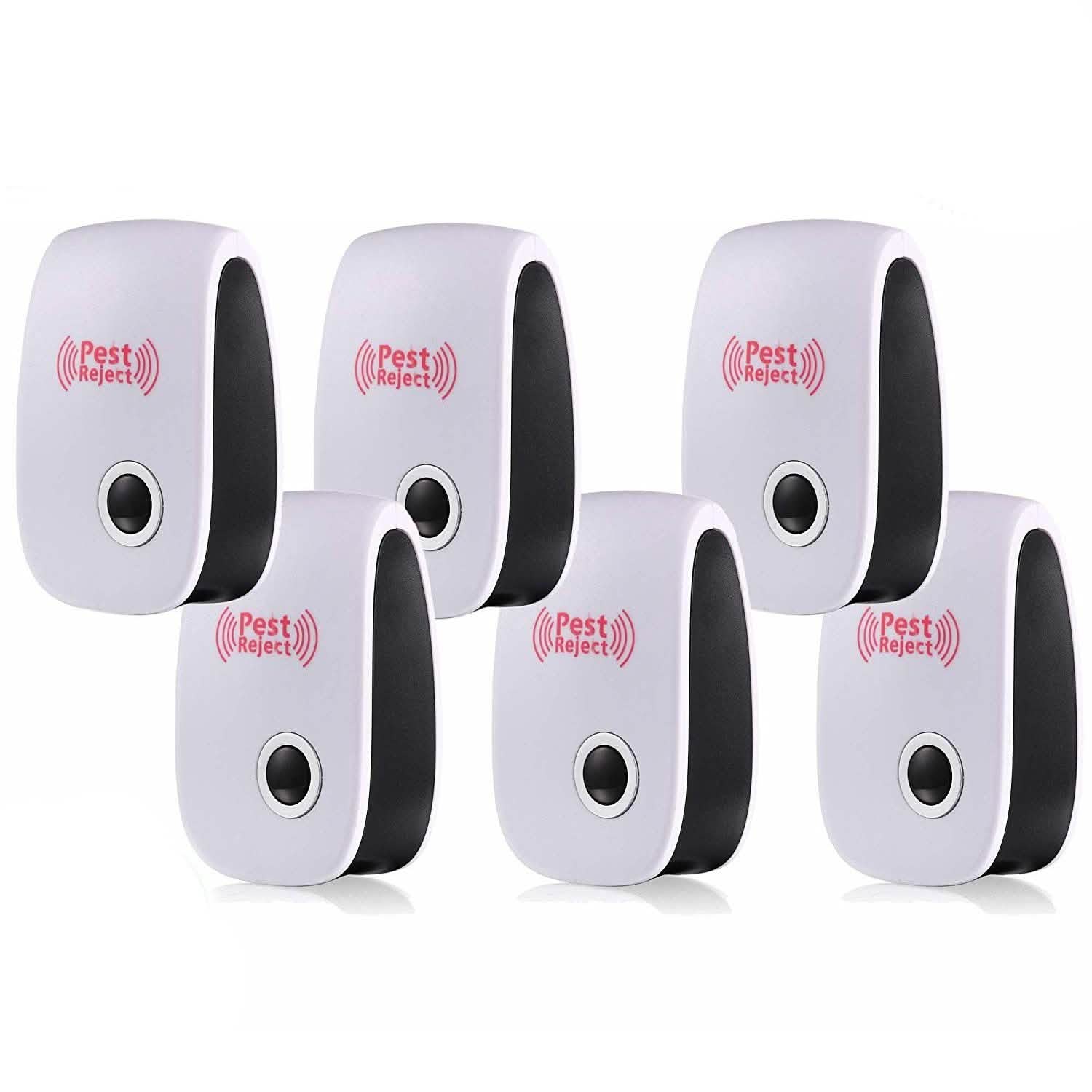 6-Pack: Ultrasonic Plug In Pest Repeller by DailySale