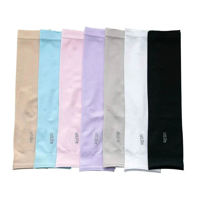 6-Pairs: Ice Silk UV Protection Arm Sleeves by DailySale