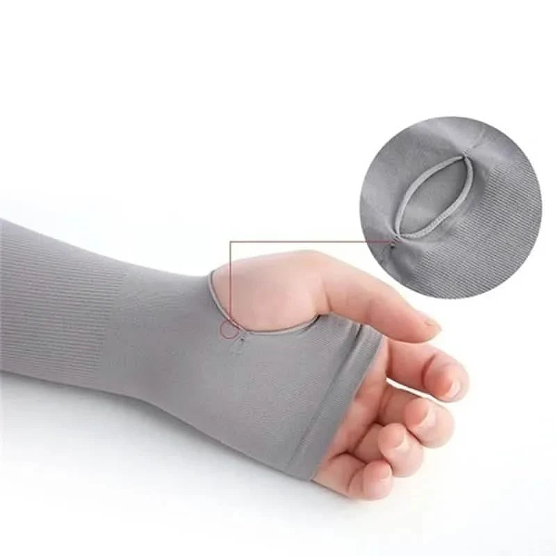 6-Pairs: Ice Silk UV Protection Arm Sleeves by DailySale