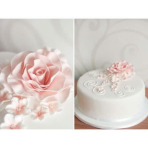 6-Piece: Baking Mold Fondant Cake Sugarcraft Rose Flower Cookie by DailySale