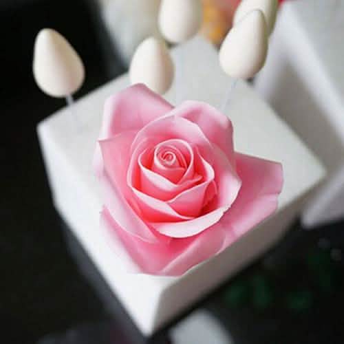 6-Piece: Baking Mold Fondant Cake Sugarcraft Rose Flower Cookie by DailySale