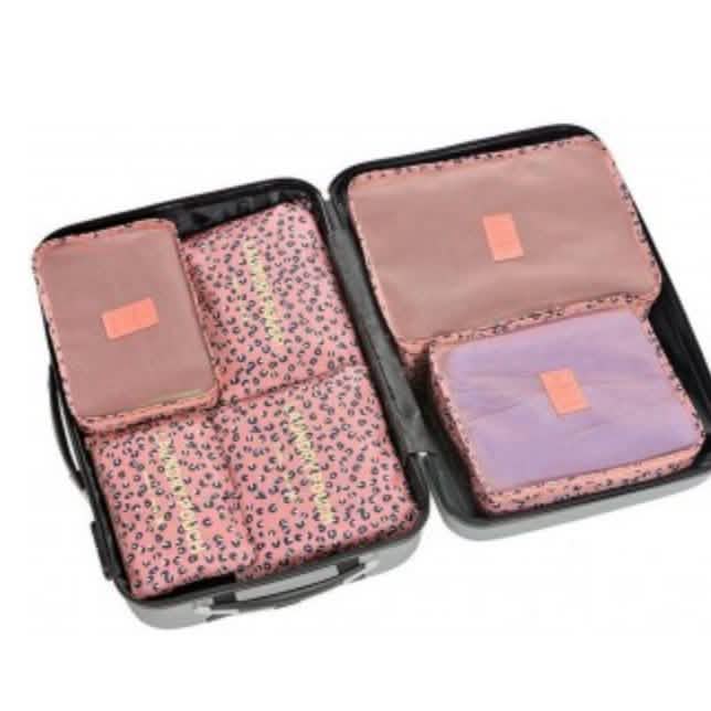 6-Piece Luggage Organizer - Assorted Colors by DailySale