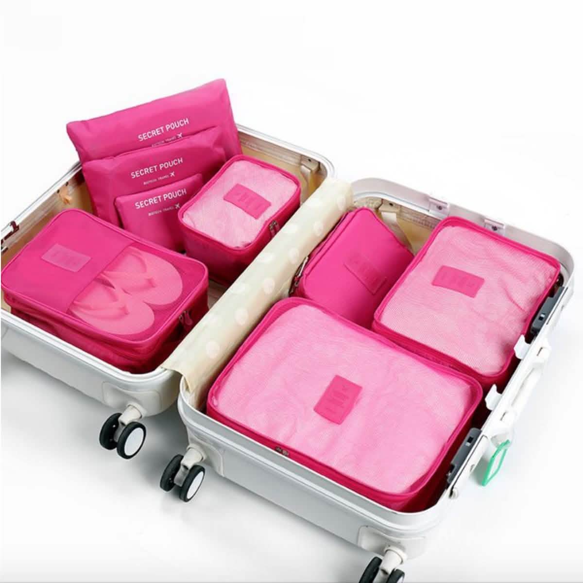 6-Piece Luggage Organizer - Assorted Colors by DailySale