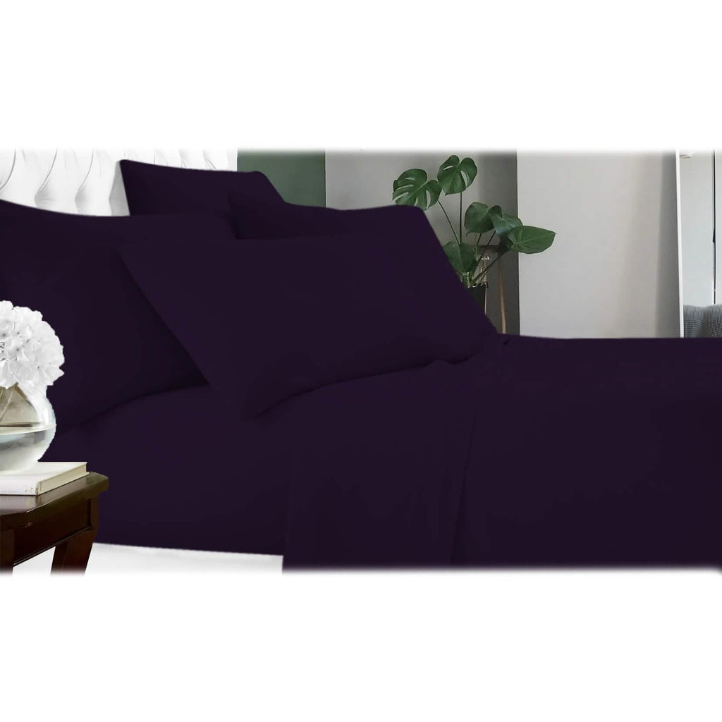 6-Piece: Luxury Home Cool Bamboo-Fiber Sheet Set by DailySale