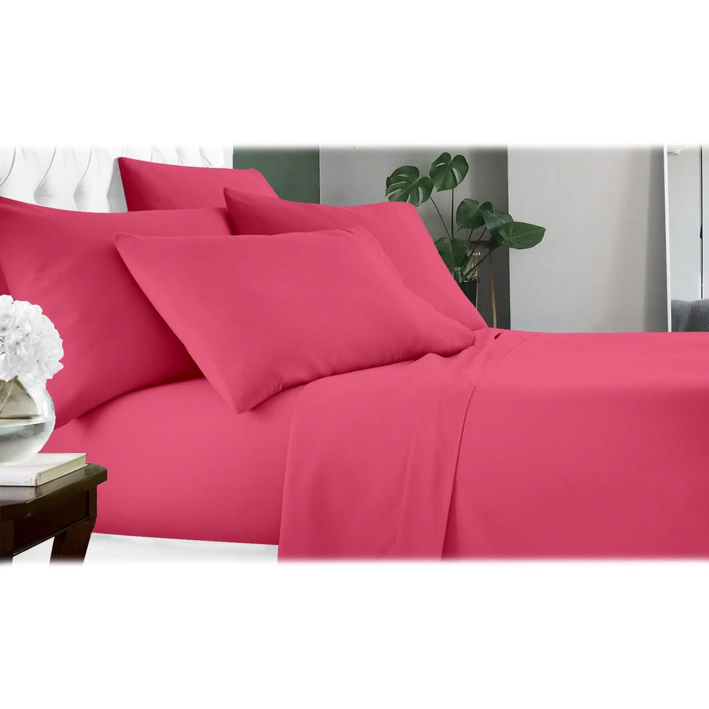 6-Piece: Luxury Home Cool Bamboo-Fiber Sheet Set by DailySale