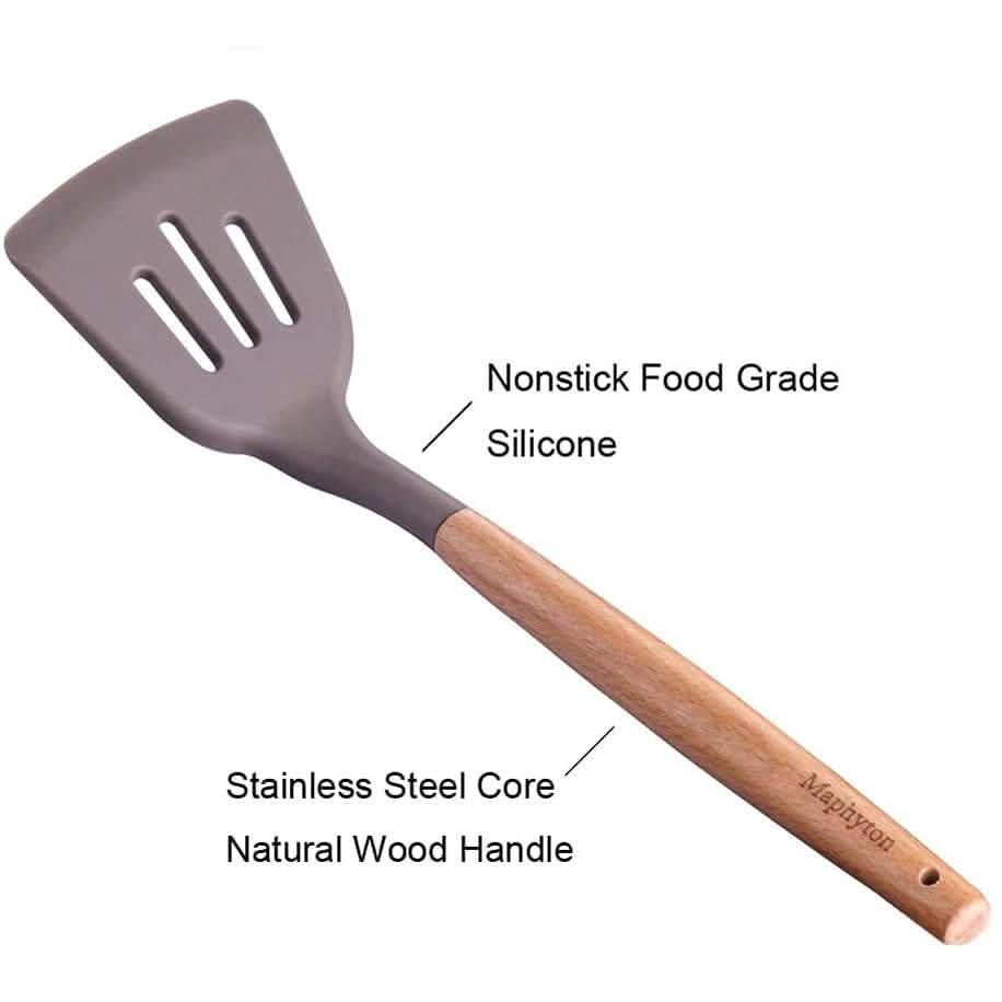 6-Piece: Maphyton Nonstick Silicone Cooking Utensils Set by DailySale