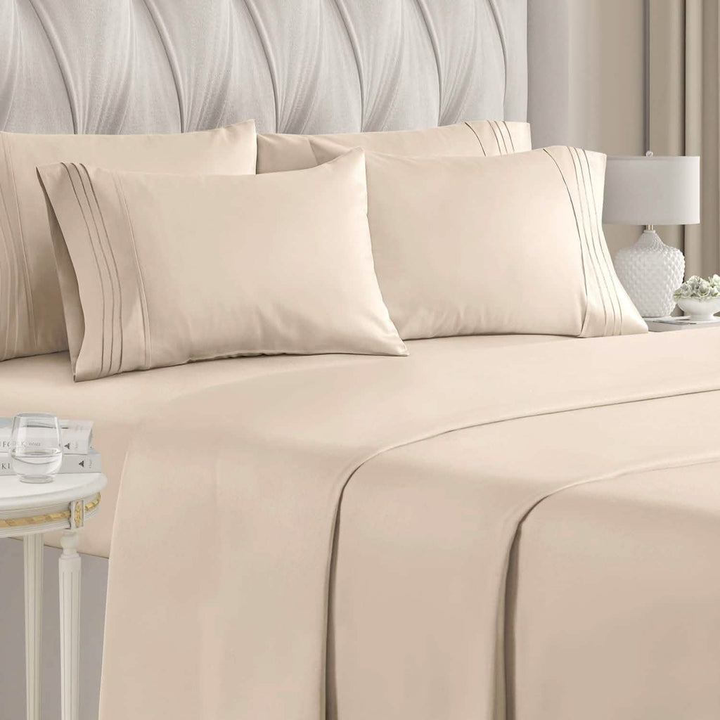 6-Piece Set: Hotel Luxury Bed Sheets by DailySale