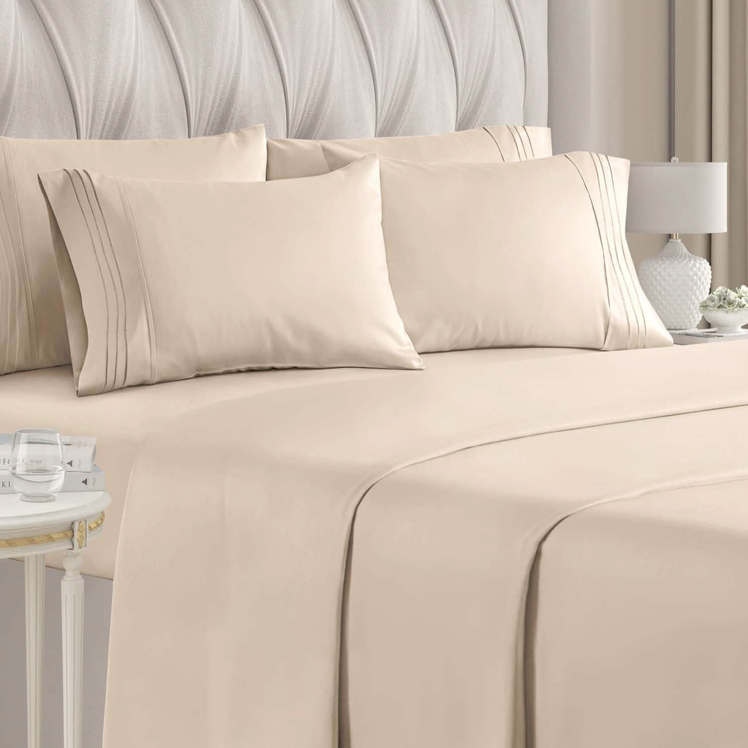 6-Piece Set: Hotel Luxury Bed Sheets by DailySale