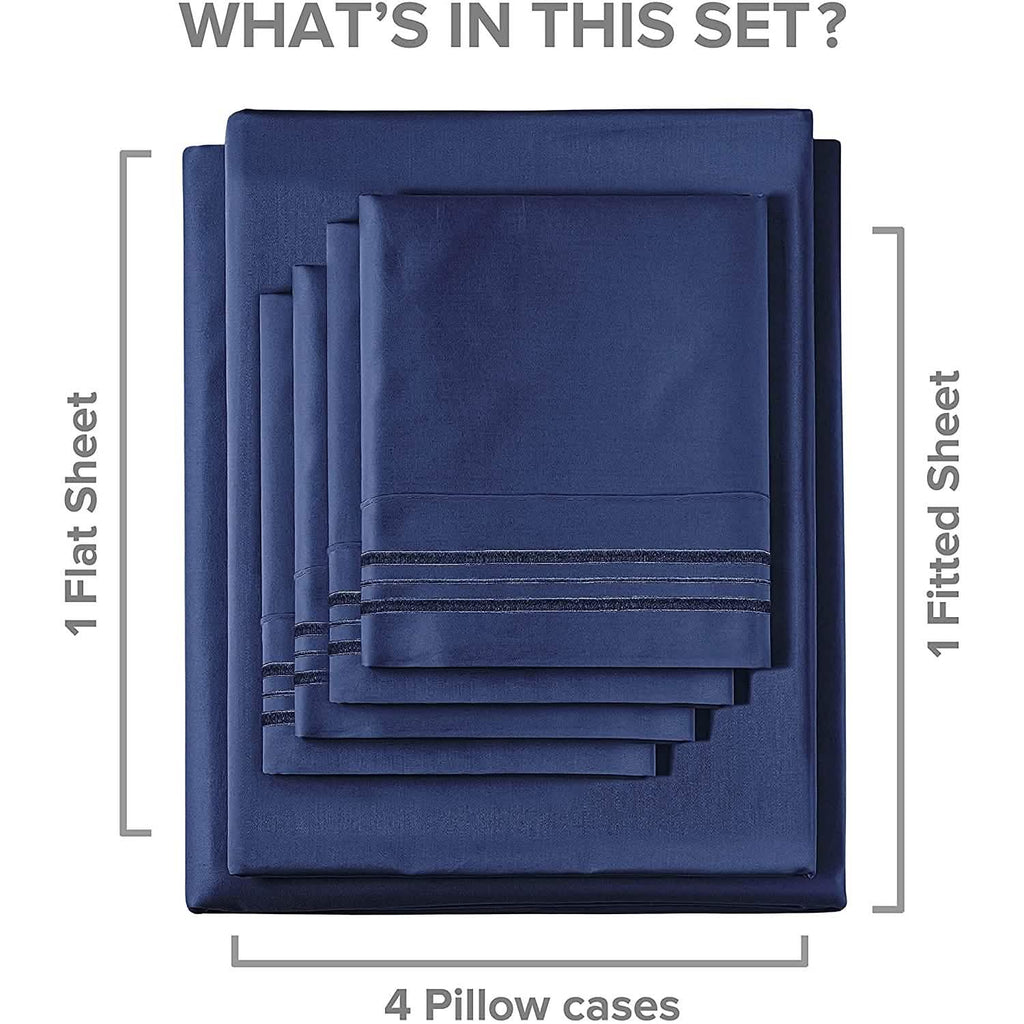 6-Piece Set: Hotel Luxury Bed Sheets by DailySale
