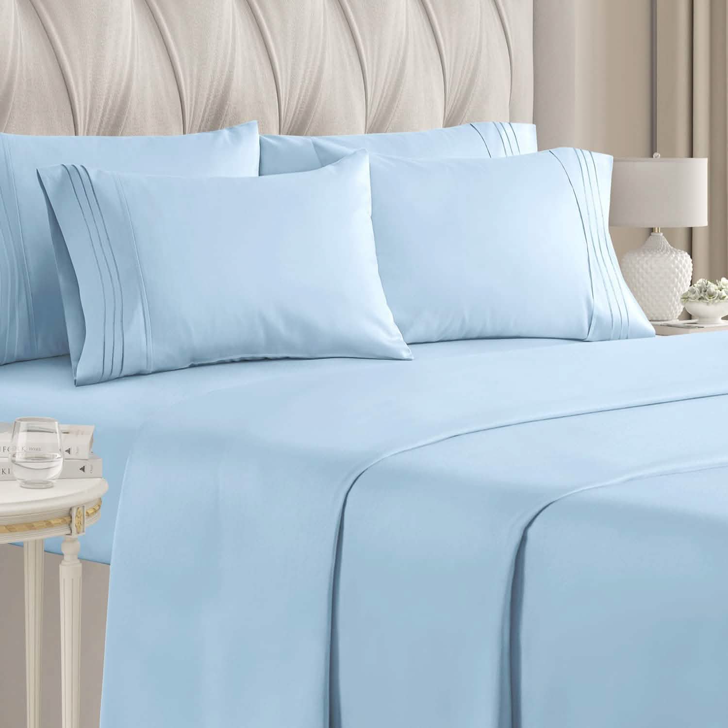 6-Piece Set: Hotel Luxury Bed Sheets by DailySale