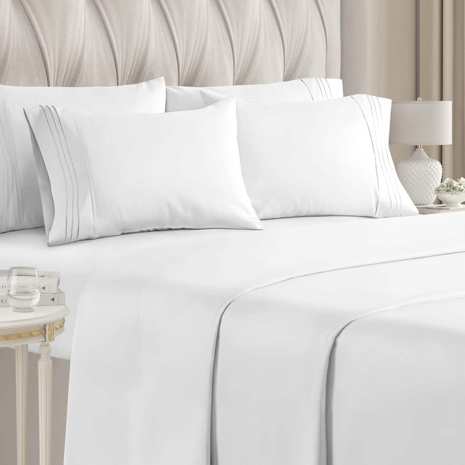 6-Piece Set: Hotel Luxury Bed Sheets by DailySale