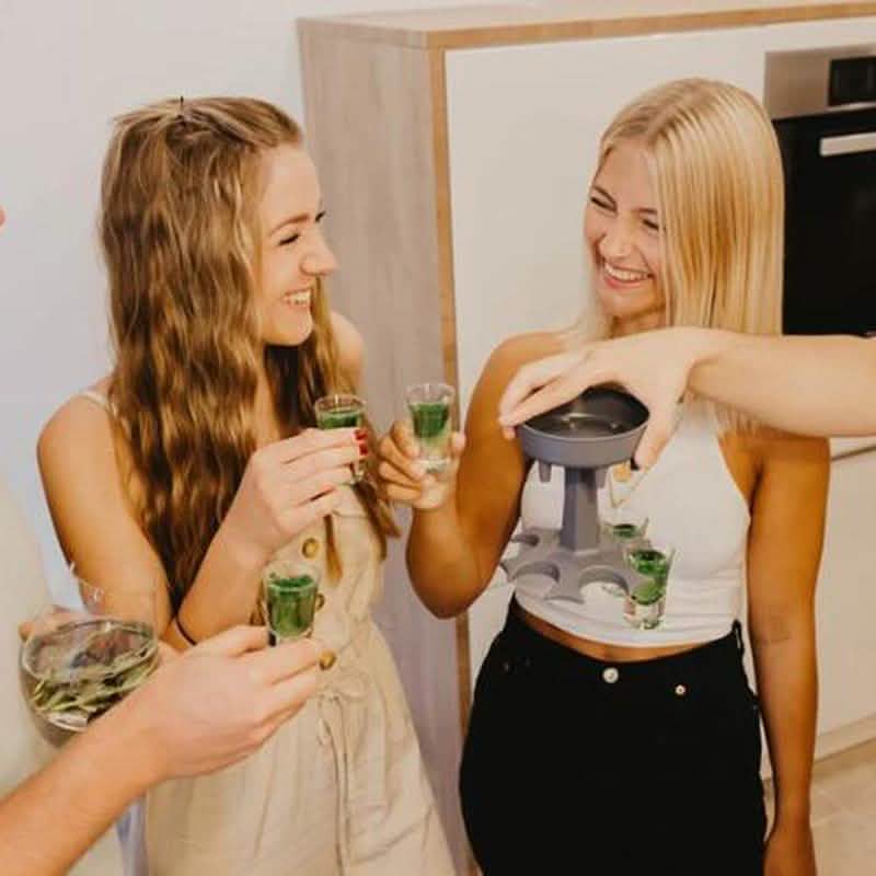 6 Shot Glass Dispenser and Holder by DailySale